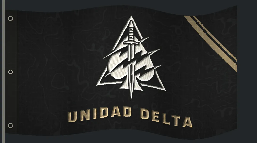Bandera de la Unidad Delta